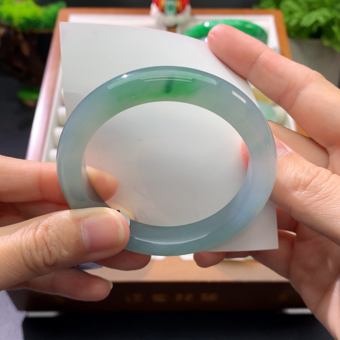 翡翠未镶嵌手镯闪购 8