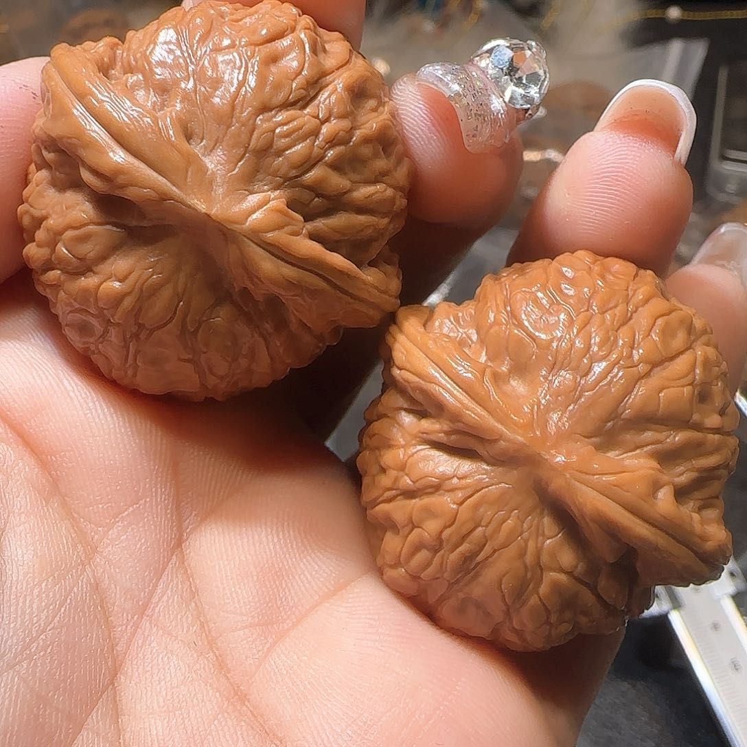文玩核桃吊坠37.5乾隆磨