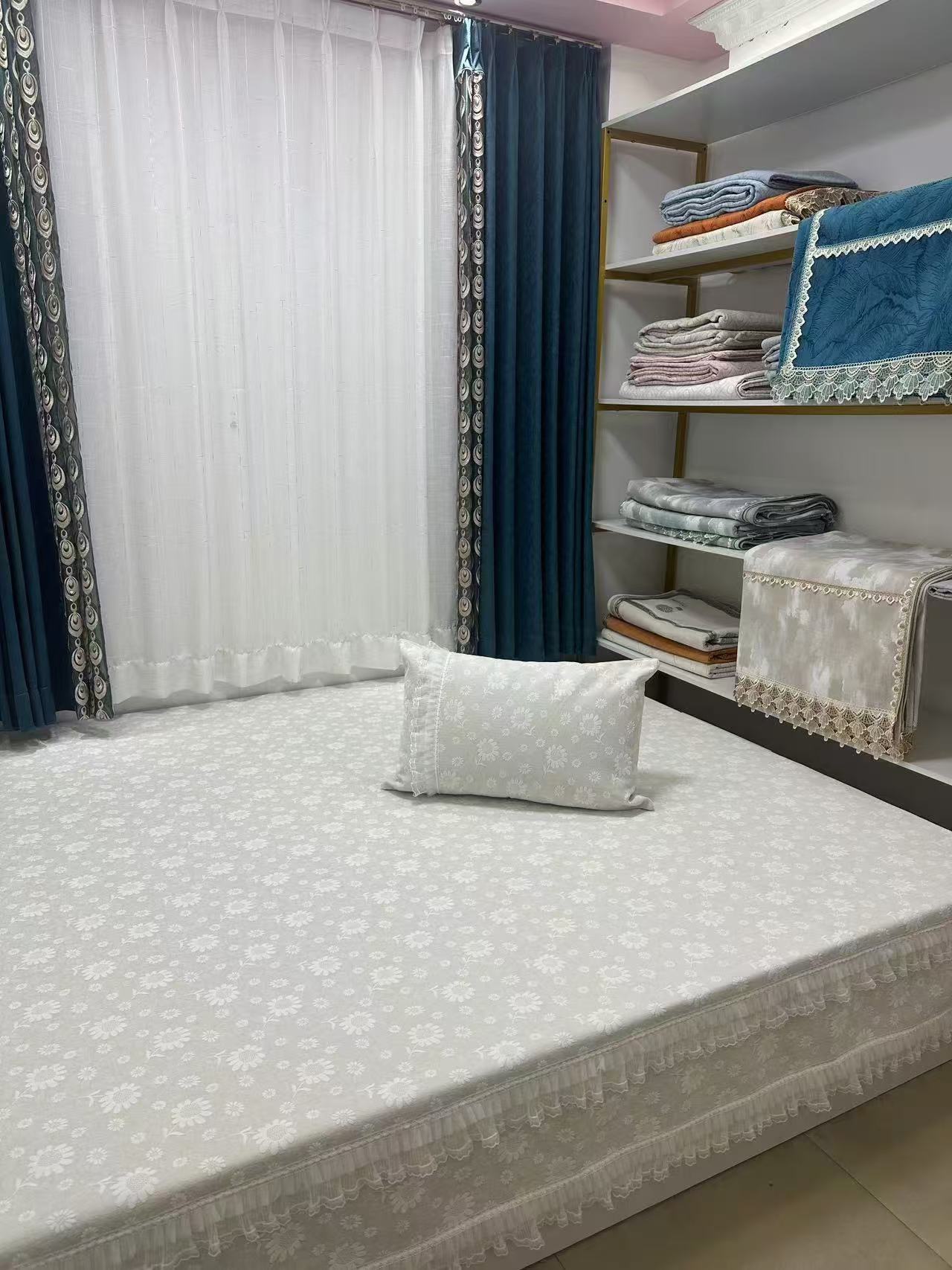 高端雪尼尔小香风太阳花榻榻米外罩不跑不滑四季通用不起球不缩水