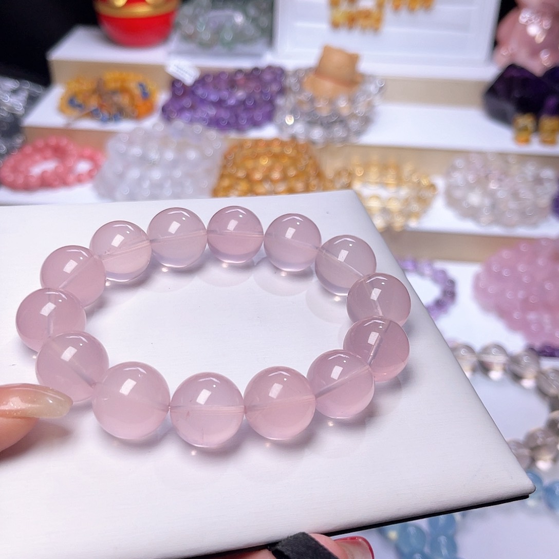 水晶手串未镶嵌U****l天然水晶16.5mm