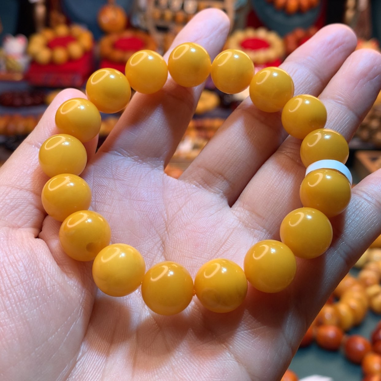 【闪购商品】蜜蜡手串未镶嵌蜜蜡手串