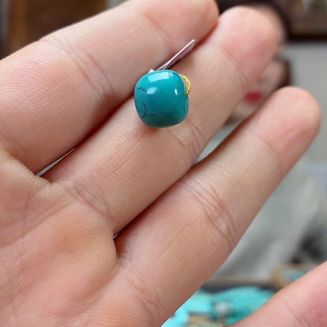 未镶嵌绿松石珠宝奇石7****G