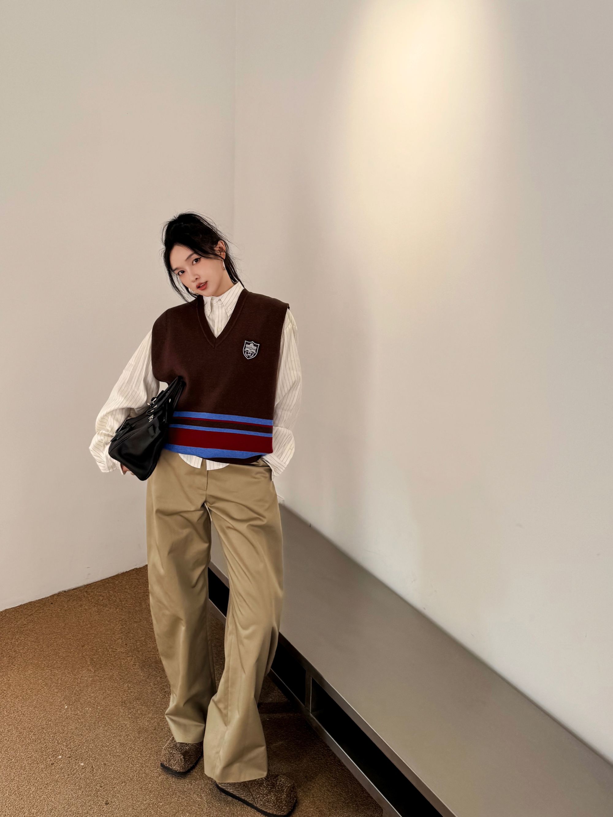  ANNAMOOER · 设计师品牌撞色条纹背心 AM71B02/03/630BM