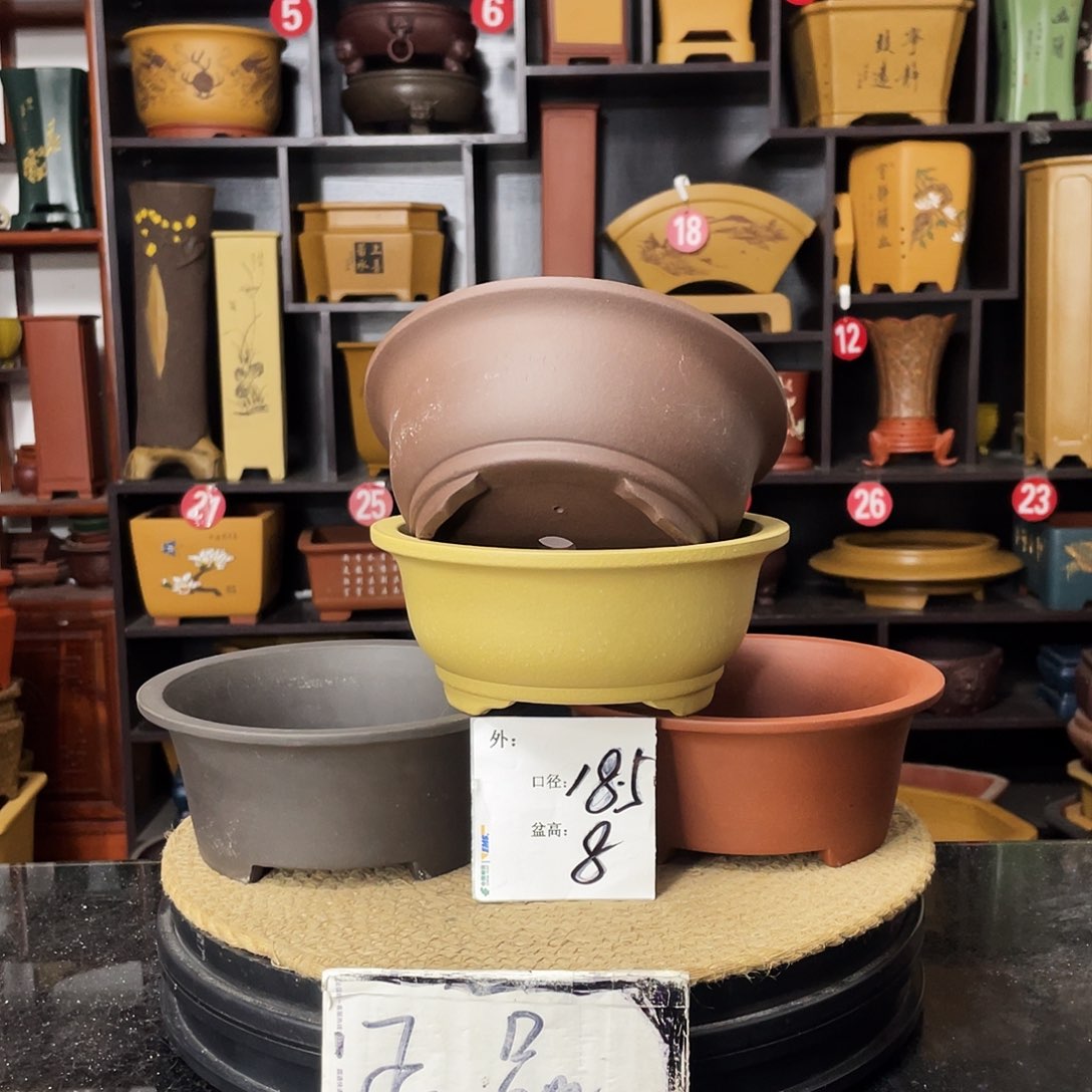 紫砂D-盆尚好婉秋紫砂花盆