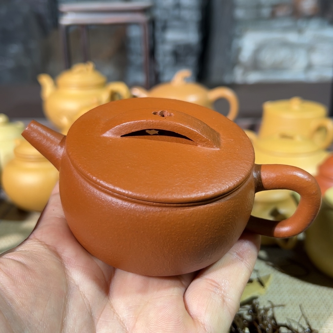 e***麟茶壶紫砂全手制作