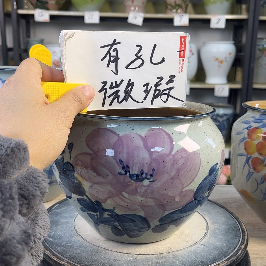 罐1xc景德镇陶瓷花盆