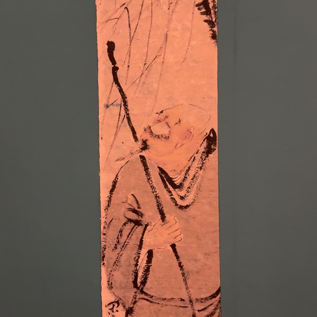 国画雷公老师画作画作