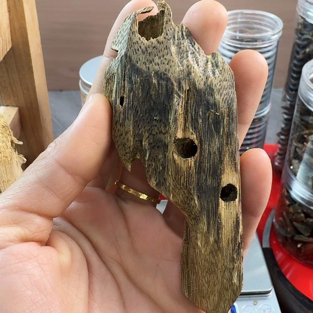 香料绿奇楠虫漏陆河12克