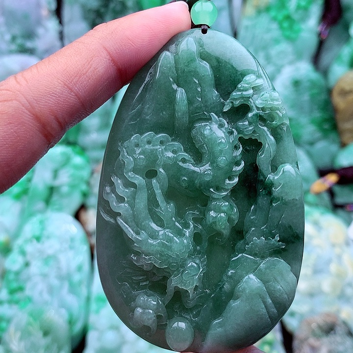 翡翠吊坠(不含链)未镶嵌