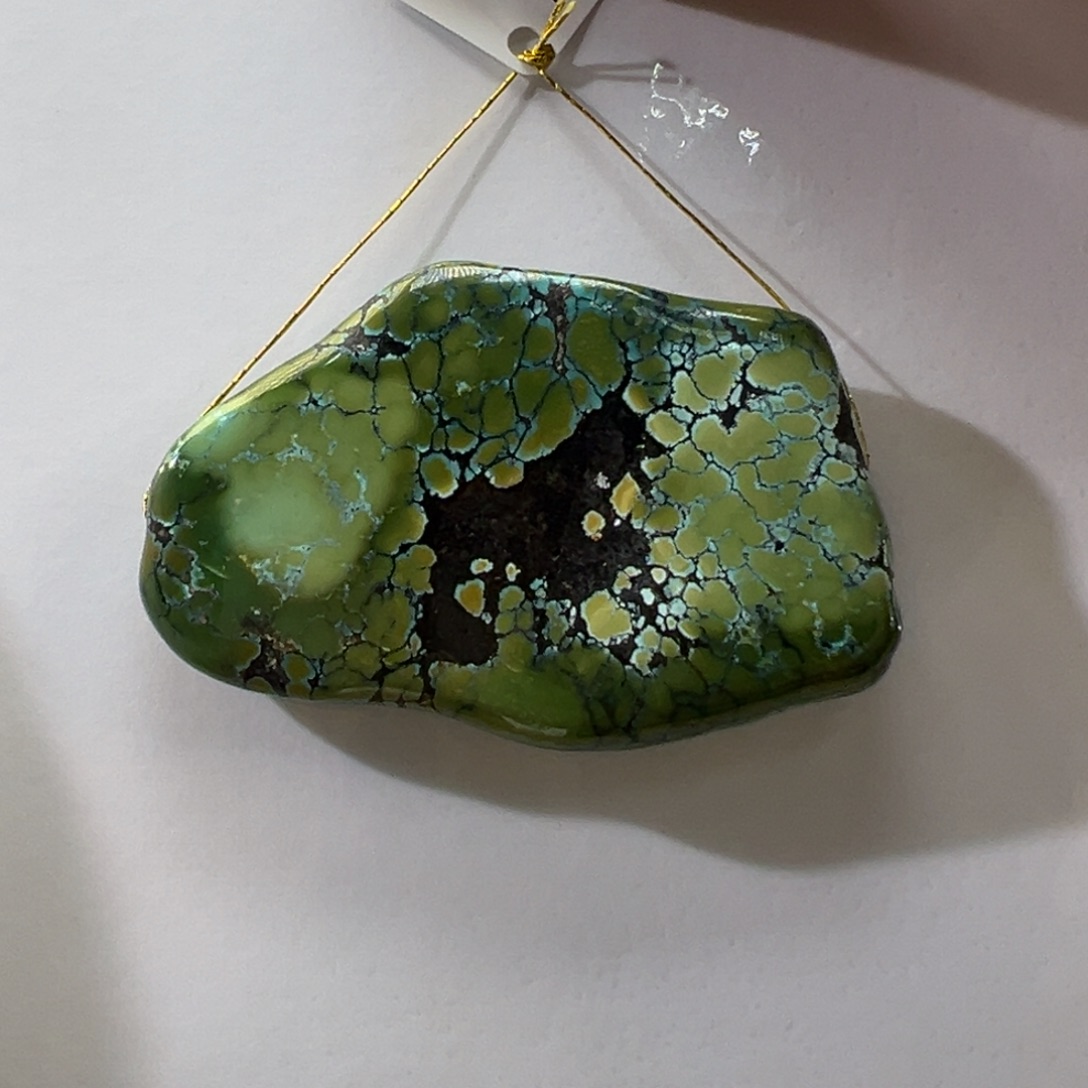 绿松石未镶嵌挂件