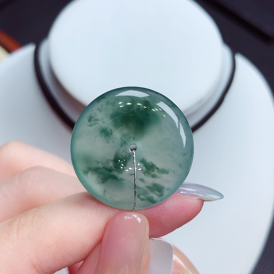 翡翠未镶嵌颈饰翡翠9，26.6/6