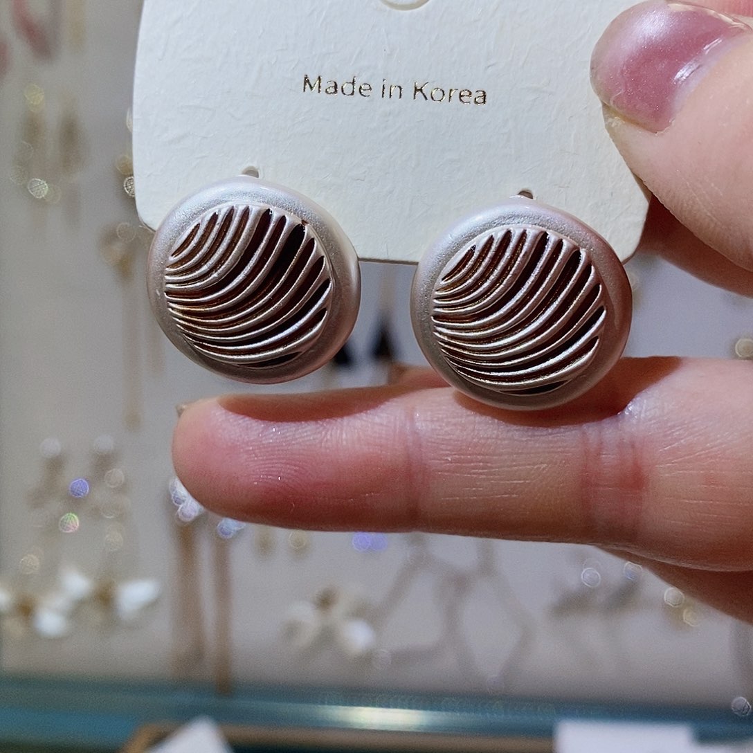 淡水珍珠耳饰银S925镶嵌