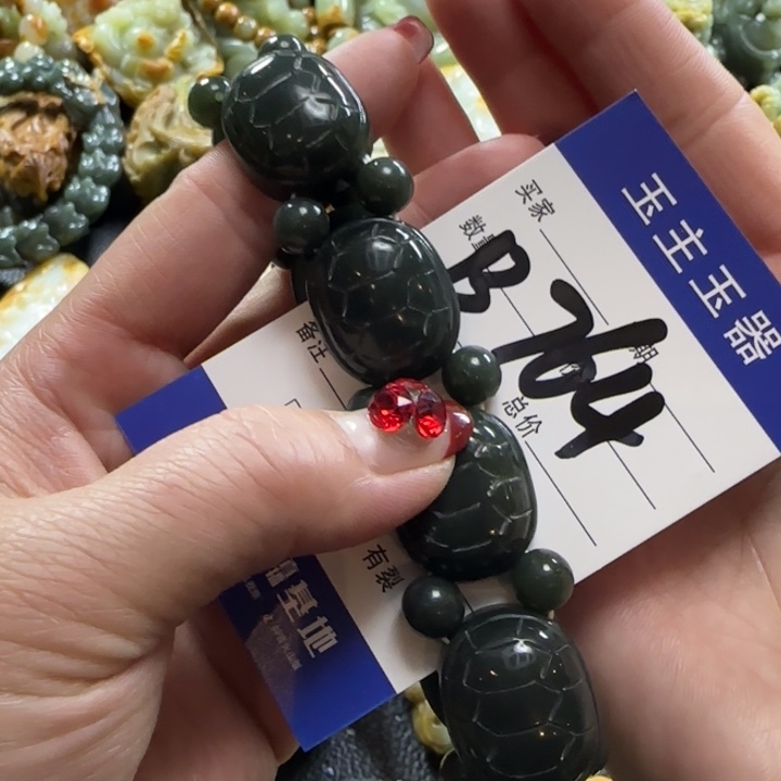 和田玉手串未镶嵌