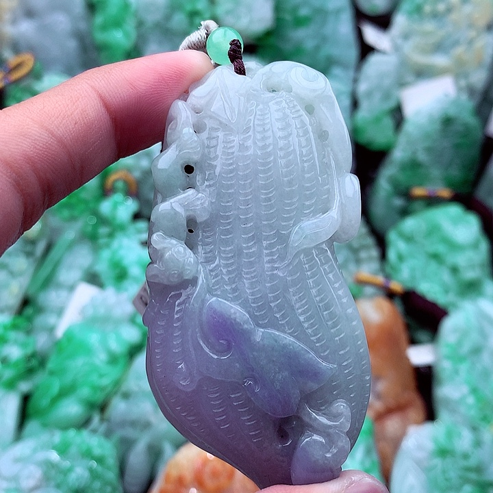 翡翠吊坠(不含链)未镶嵌