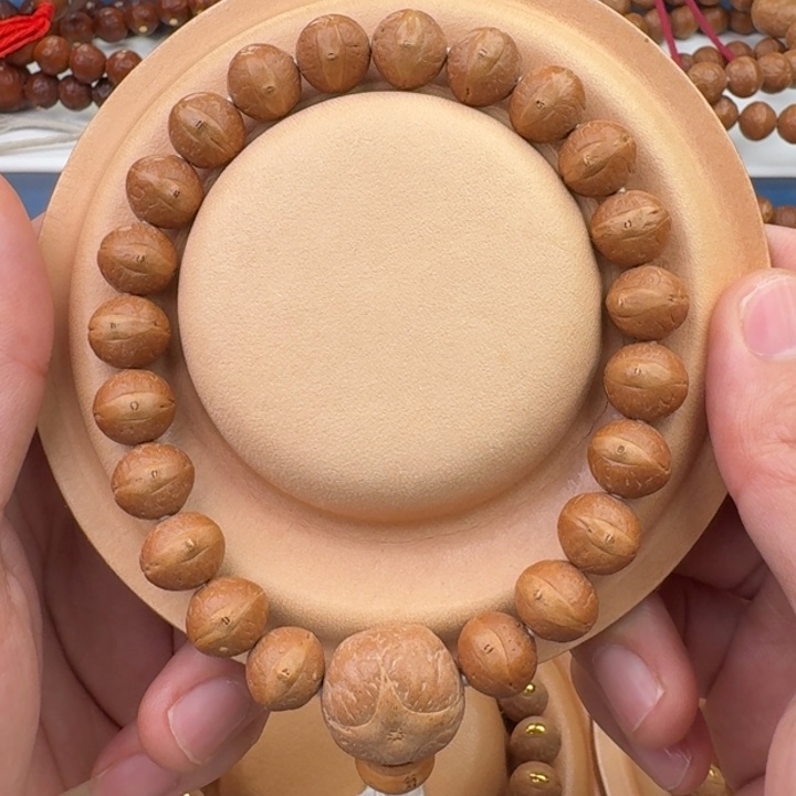 凤眼菩提手串11玄武系列实心籽