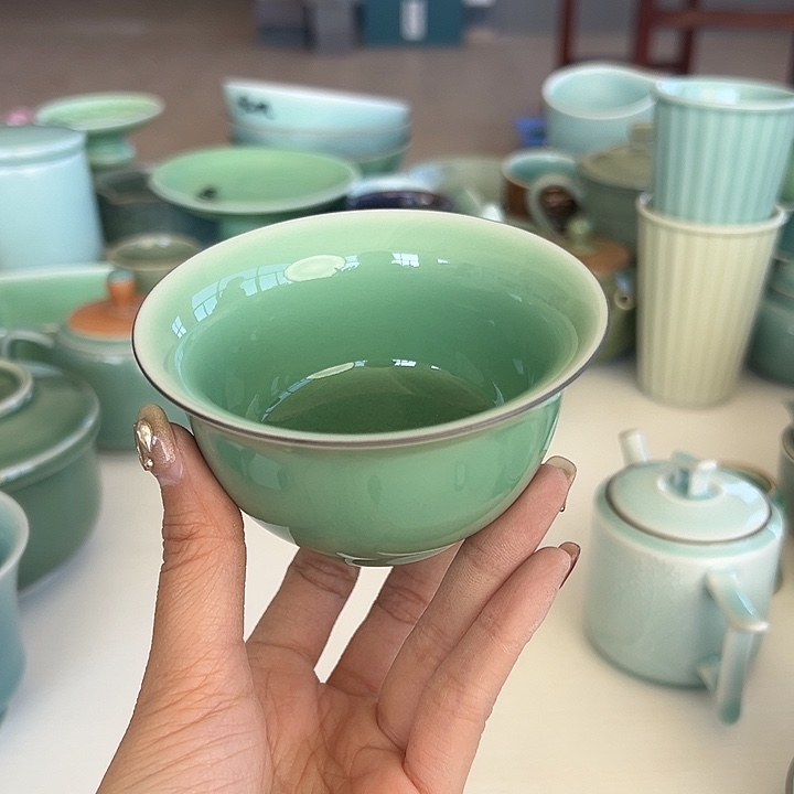 小米茶器龙泉青瓷
