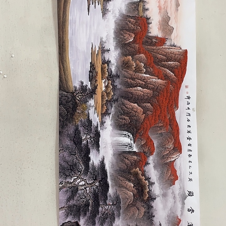 国画国画作品集的故事