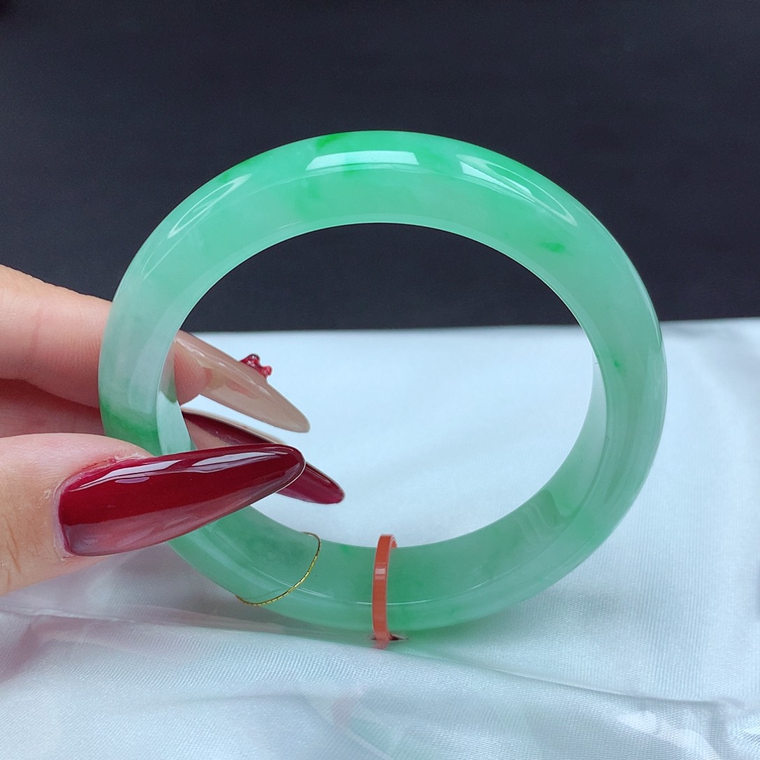 未镶嵌手镯翡翠53圈900