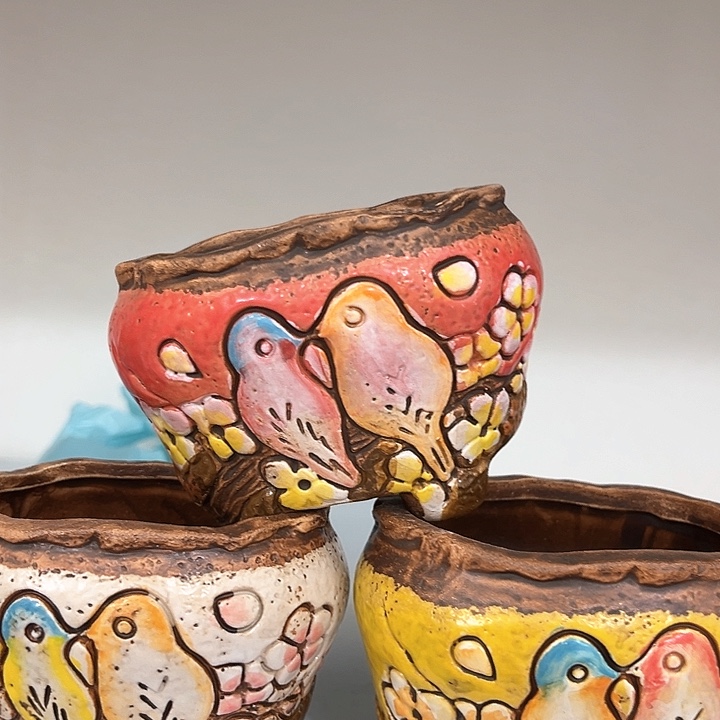 红陶粗陶花盆粗陶花盆