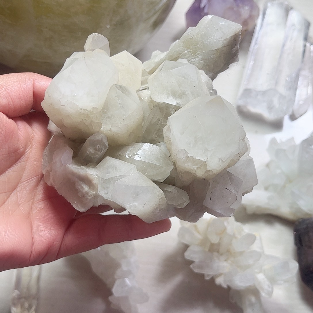 水晶天然水晶原石未镶嵌妞*果