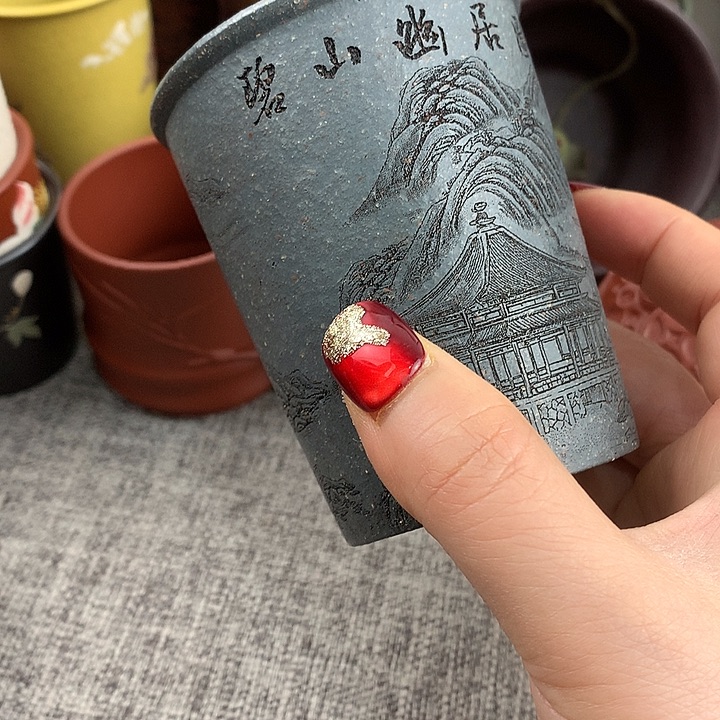茶杯紫砂高端主人杯