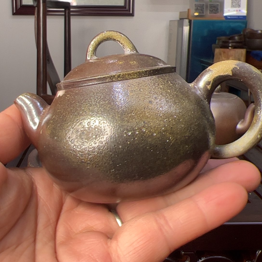 贵台龙窑柴烧茶壶47