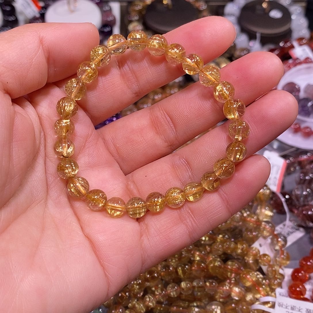 未镶嵌手链水晶金钛晶7