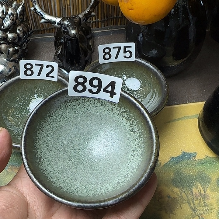 茶盏建盏杯主人杯龙窑柴烧