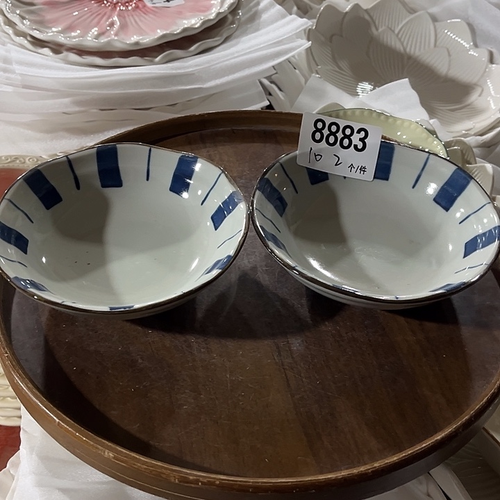 瓷微瑕外贸餐具8883