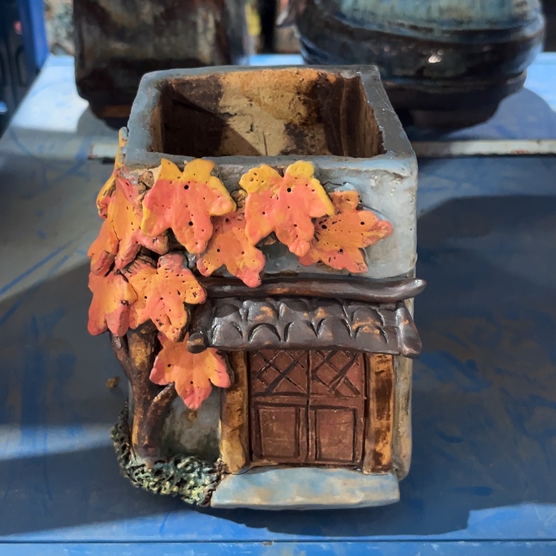 微瑕35 号陶然花器手工花盆