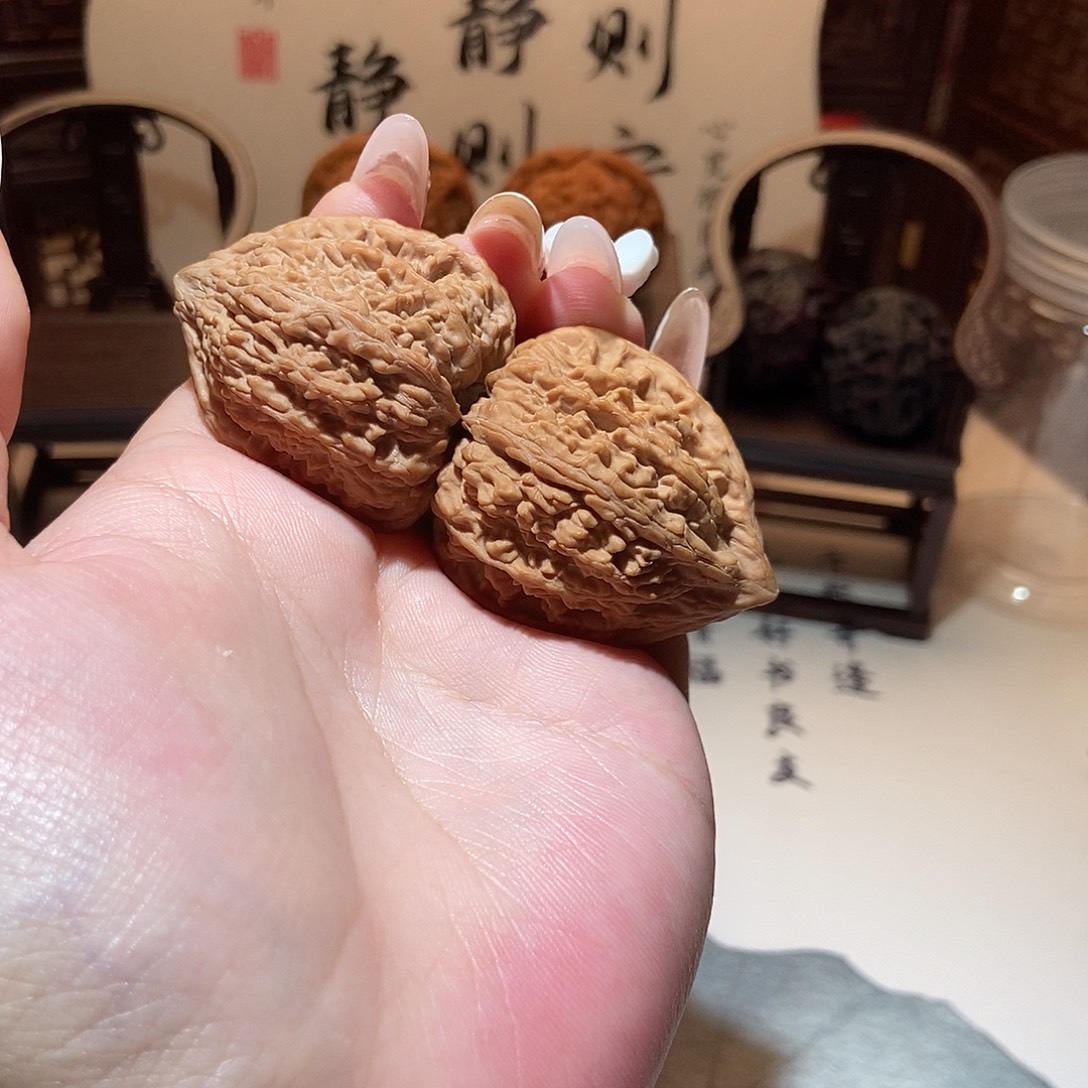 吊坠文玩核桃35塔尖