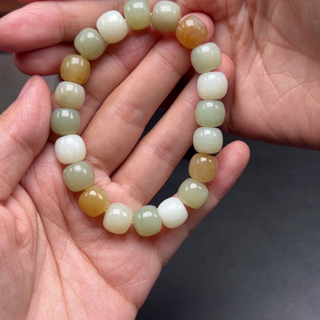 和田玉手链未镶嵌