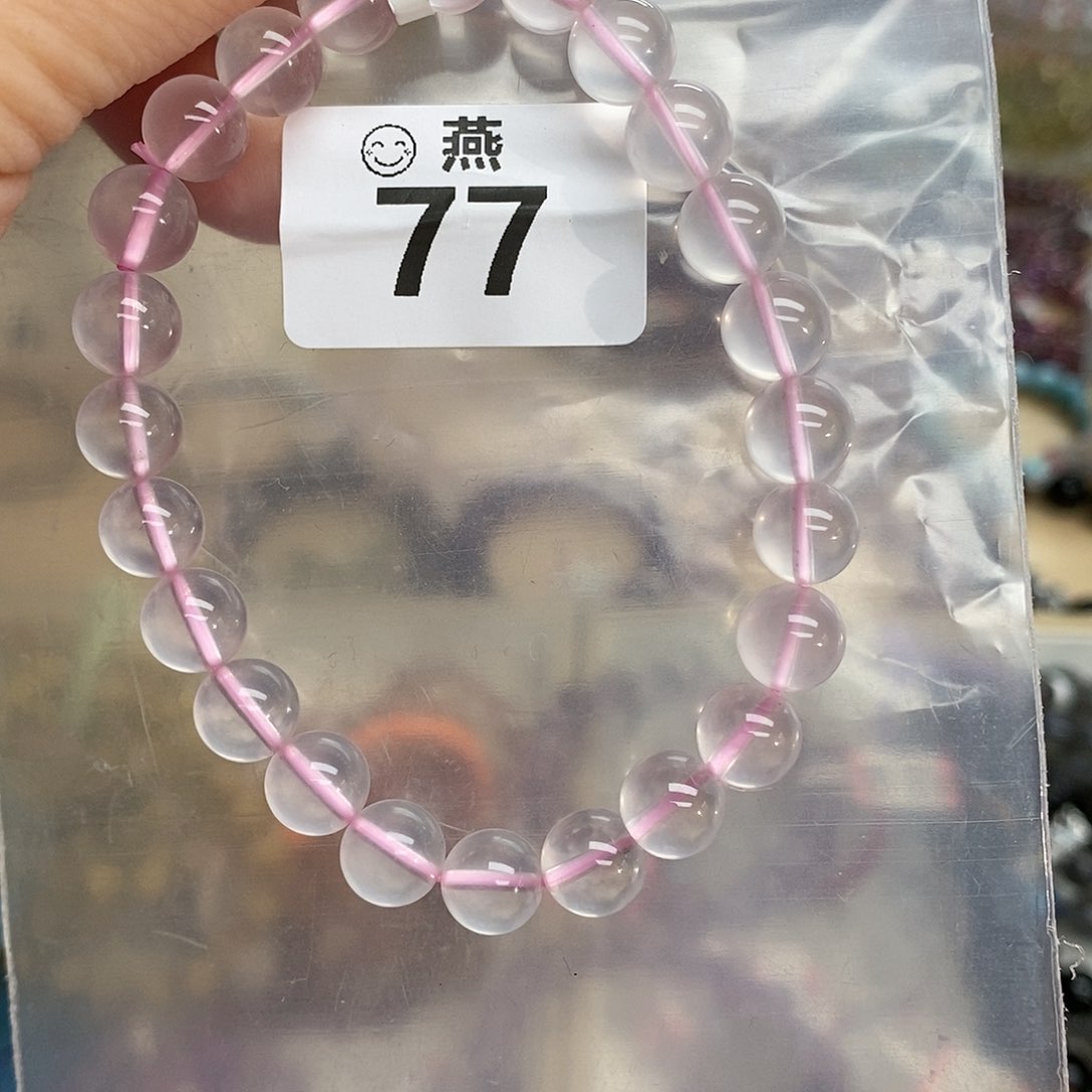 水晶手链未镶嵌多样性发一