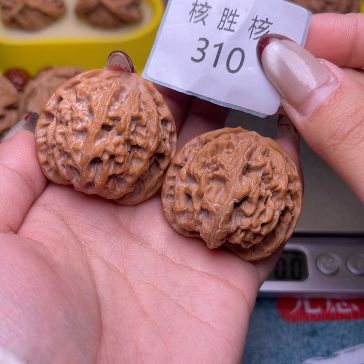 文玩核桃把件苹果园39.310