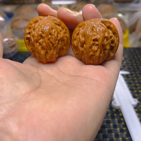 文玩核桃吊坠磨盘