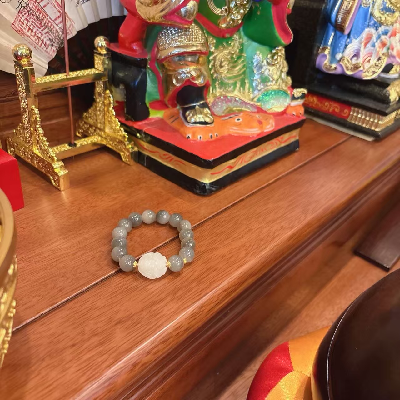 蓝宫调 老料凤九手串 八年奉  M2331
