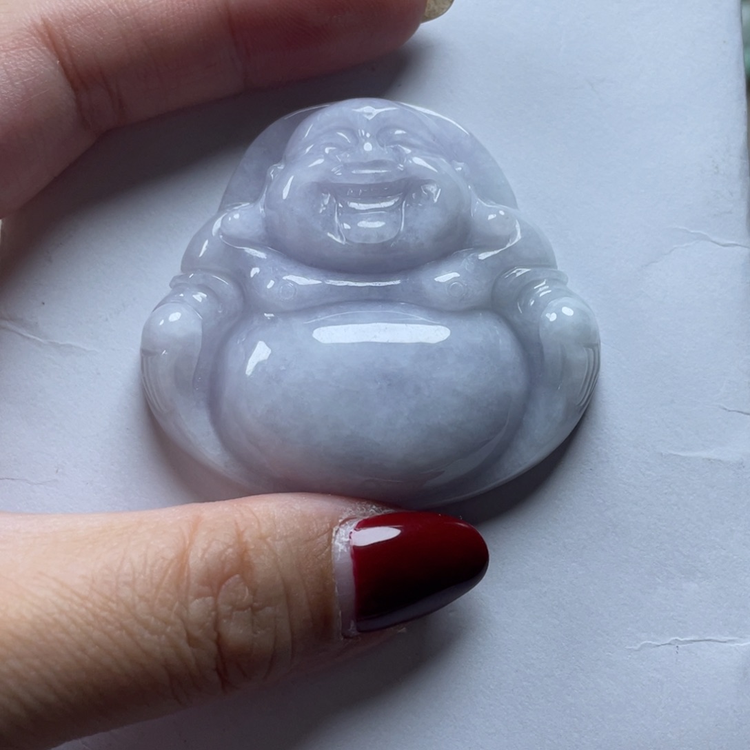 翡翠颈饰未镶嵌鹤****。