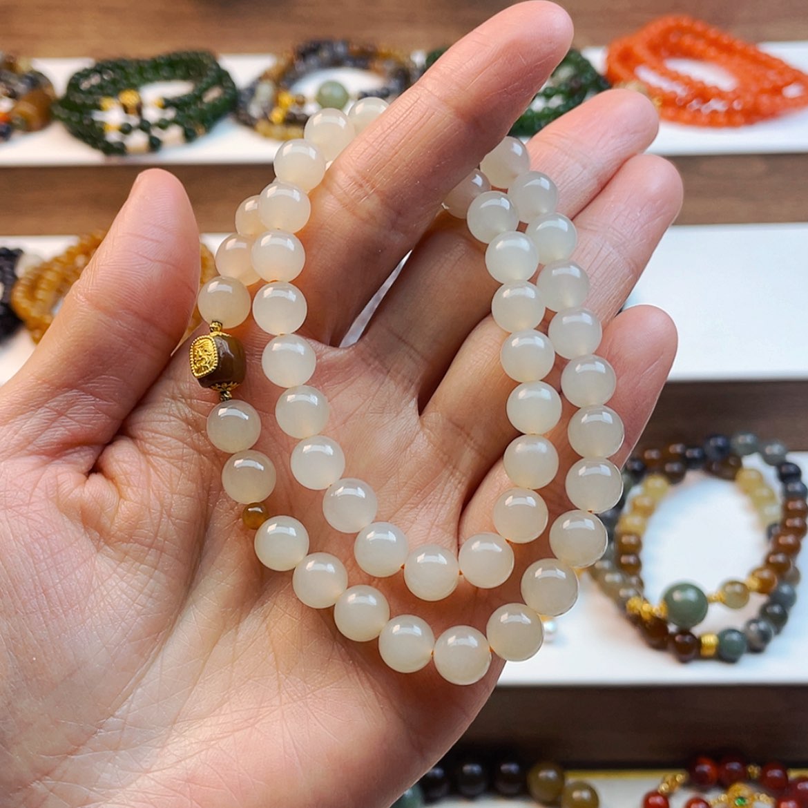 【闪购商品】和田玉手串未镶嵌