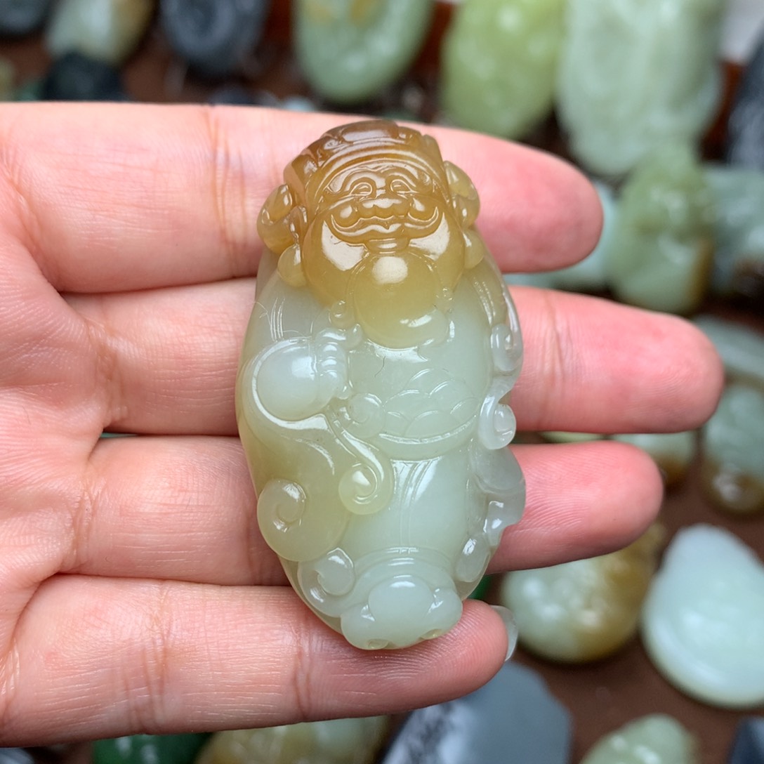 和田玉挂件未镶嵌