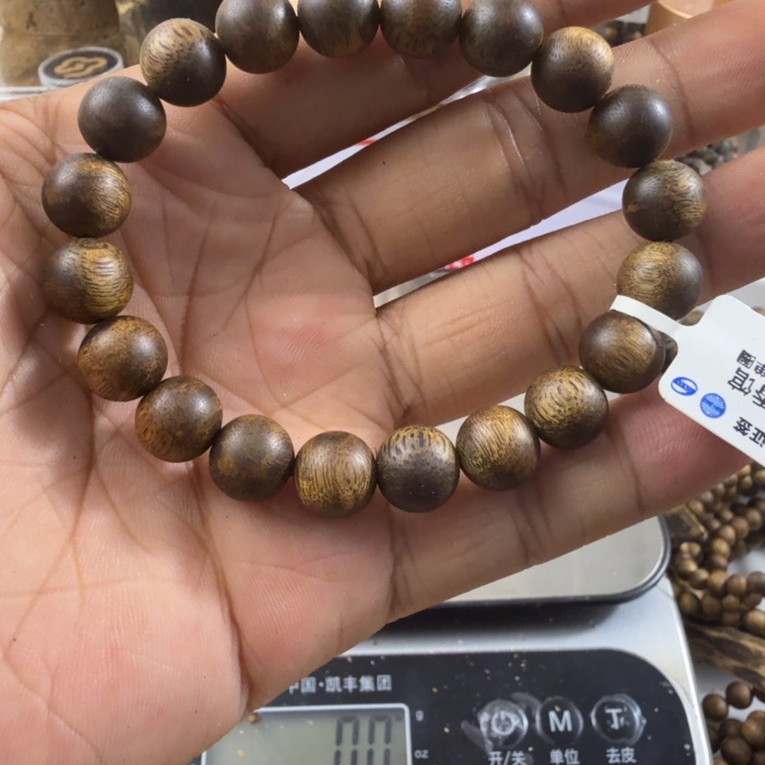 沉香碎屑沉香木晋*奇楠沉香1.0单圈9g+