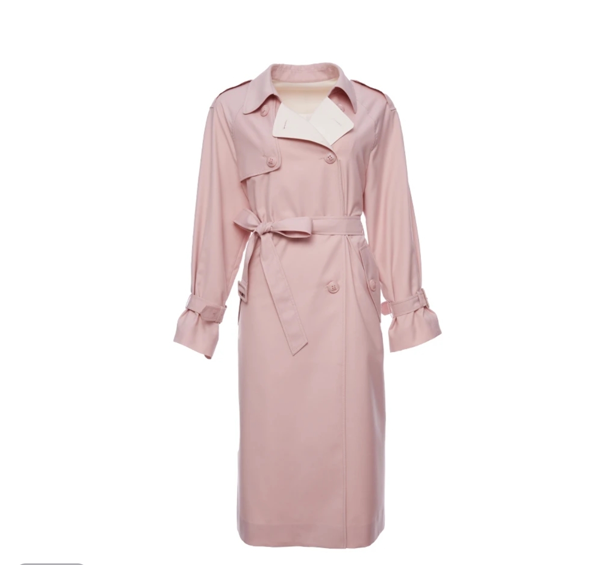 GEJIN/歌锦2025气质翻领长款风衣外套热力感9132580042