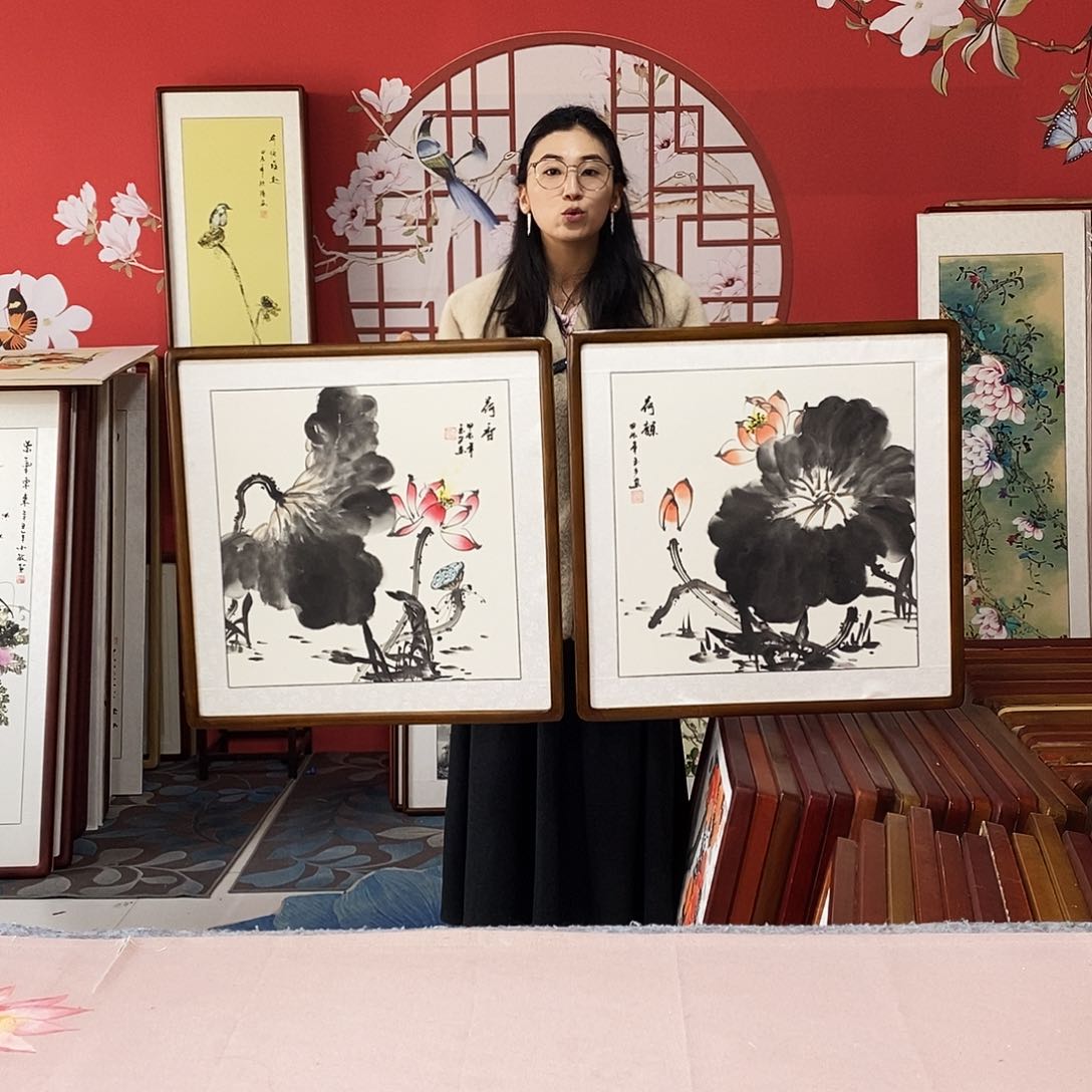 国画手写手绘62✖️62国画作品