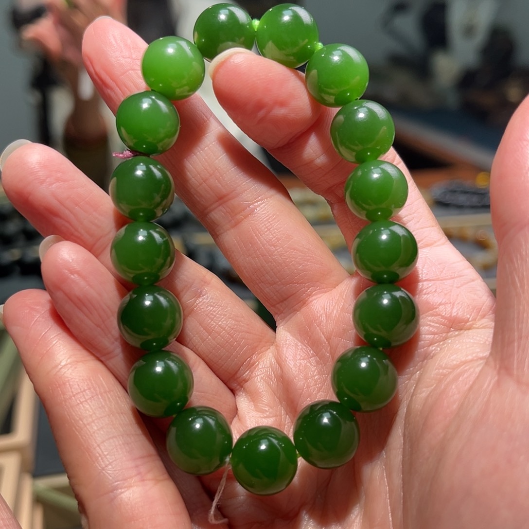 和田玉手链未镶嵌