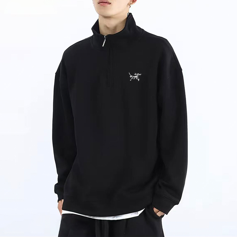 鸟001纯棉卫衣拉链休闲运动秋冬上衣2025年新款男女同款长袖ins