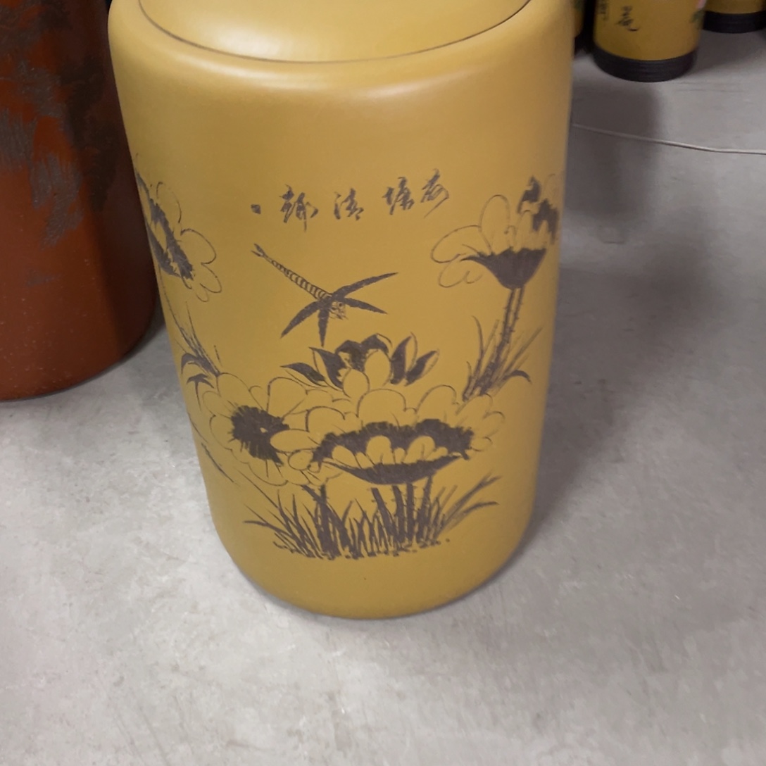 宜兴原矿紫砂茶叶罐