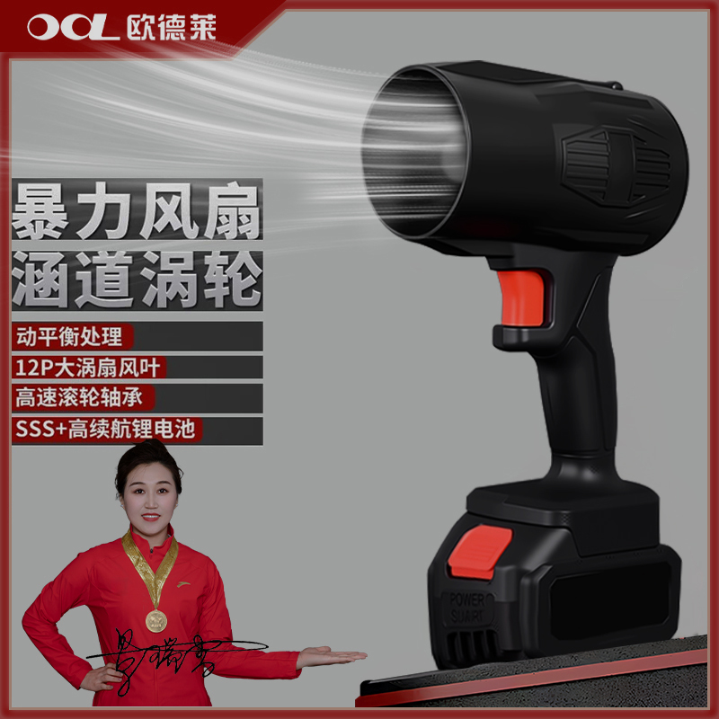 【非活动价】升级款暴力风扇吹风机除尘洗车低噪音大功率暴风机jr