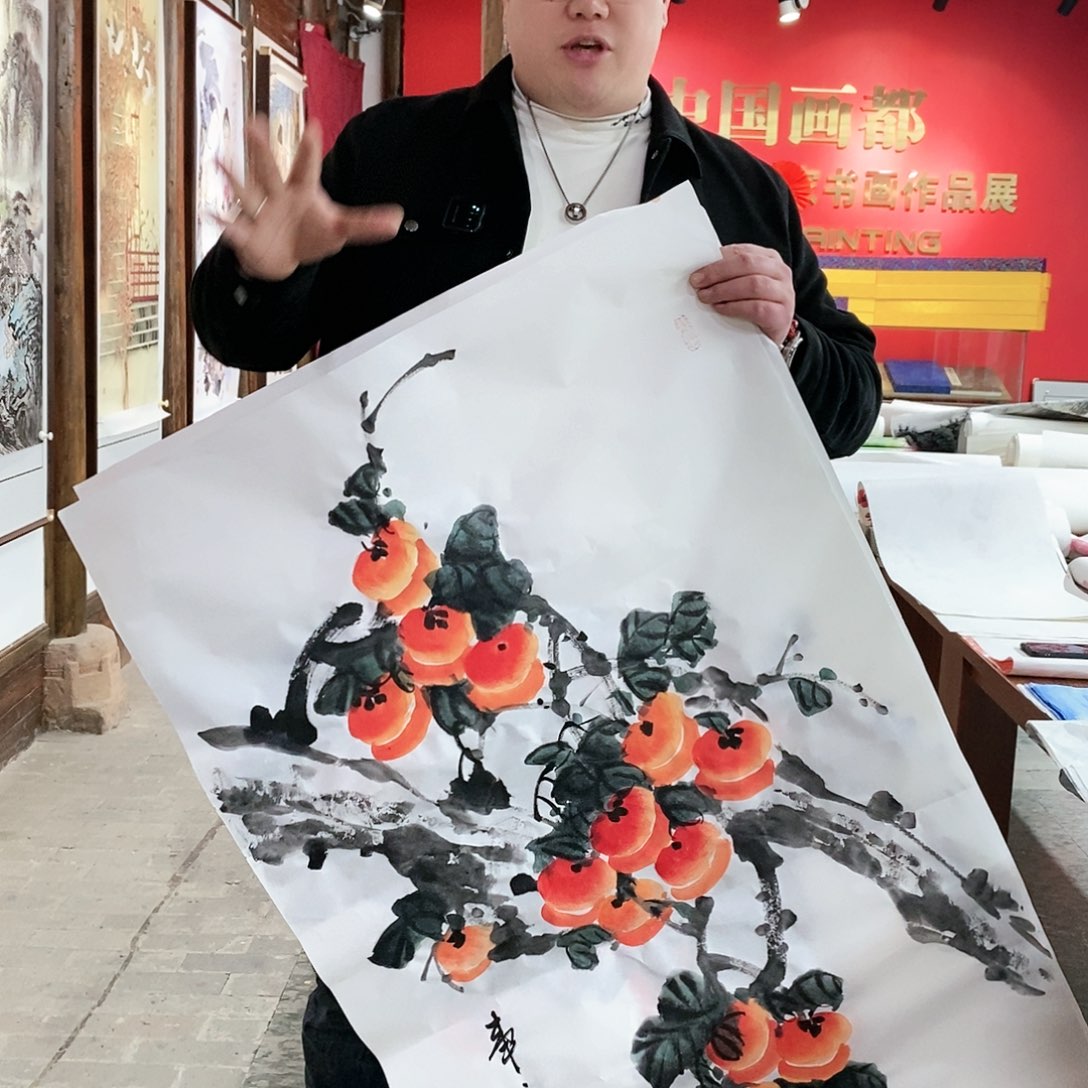 国画国画手绘书法作品