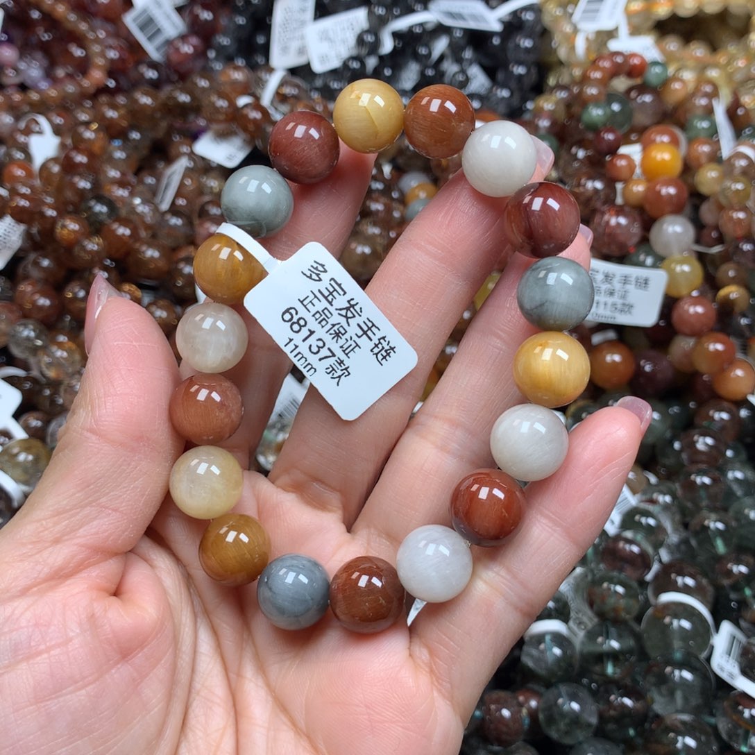 水晶手链未镶嵌天然