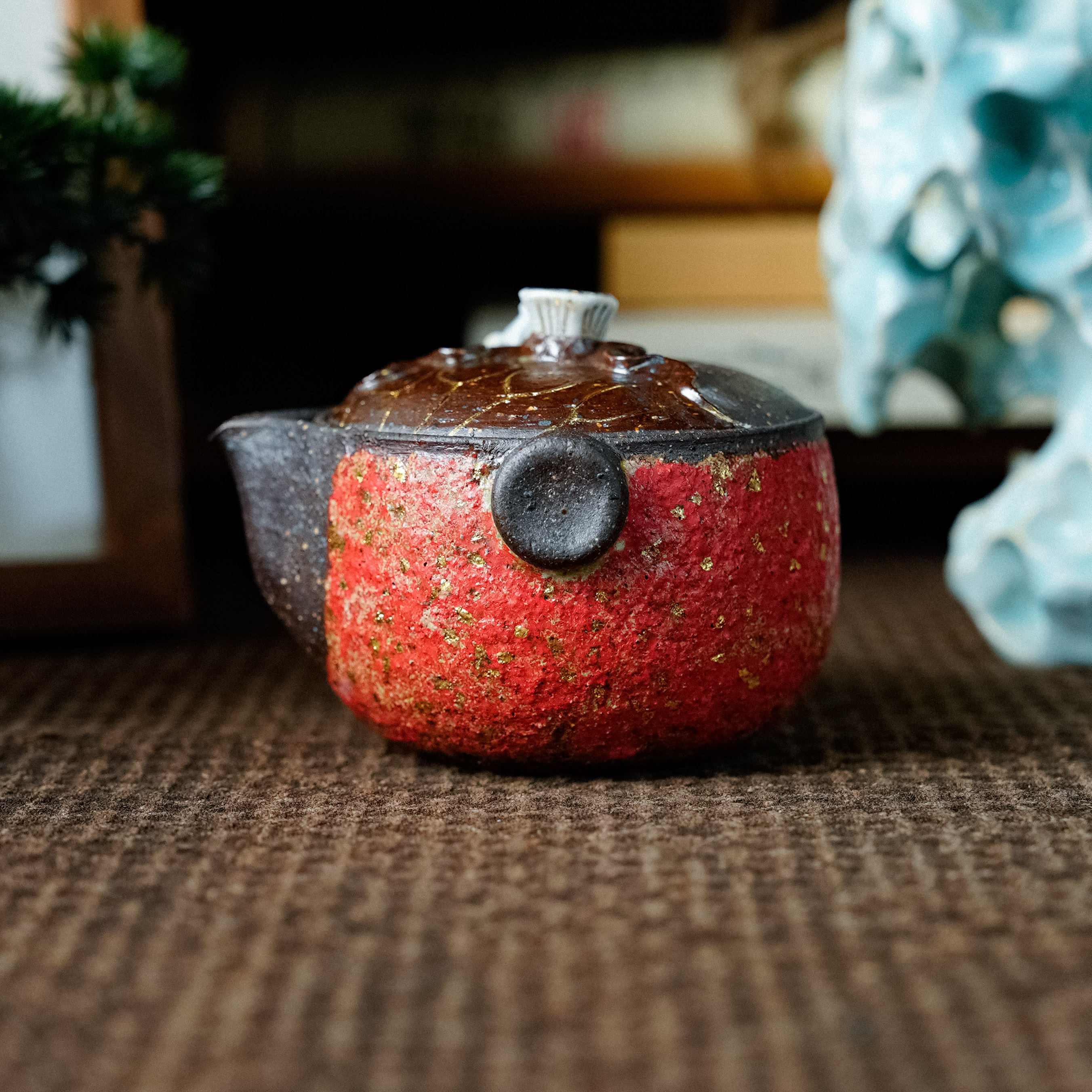 【高越】红金岩矿莲花青莲宝瓶  150ml  高越S0547 预售