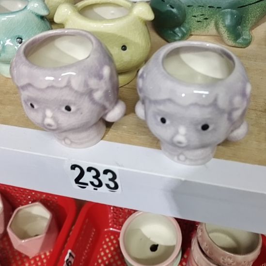 微瑕陶瓷盆12包邮